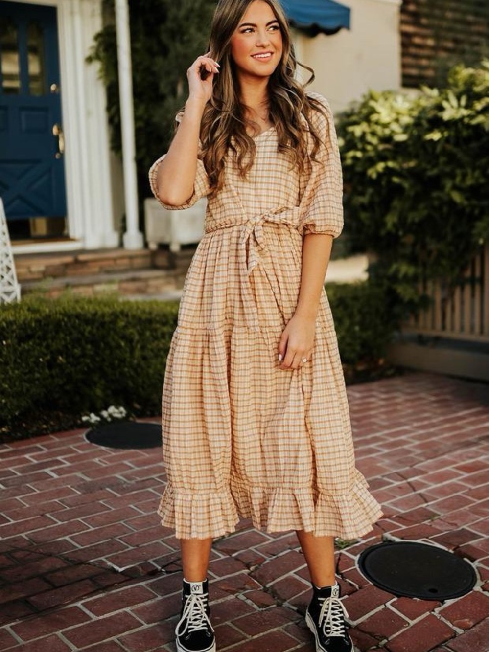 NWT Plaid Dress - Prairie Homestead Farm